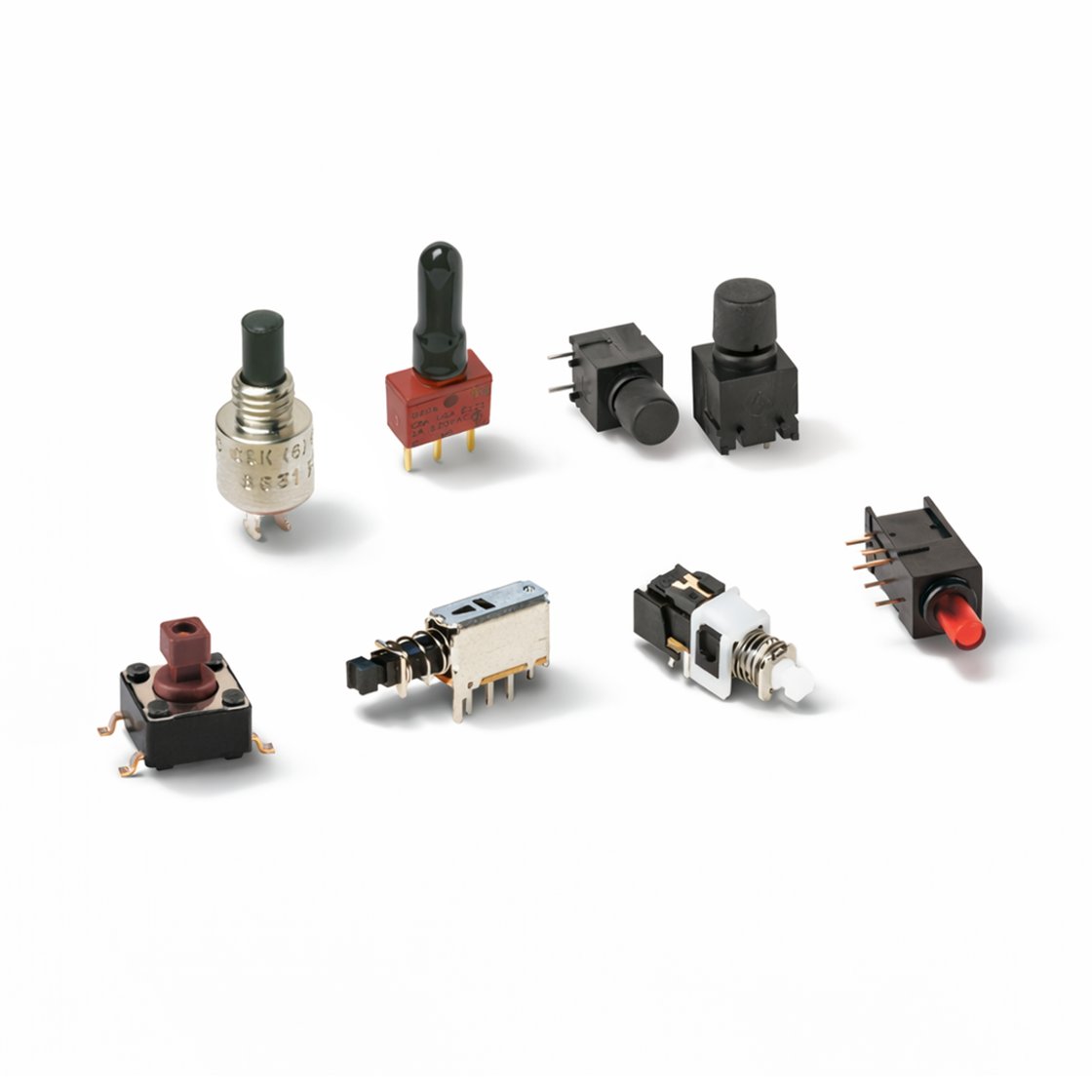 PCB Push Butonlar