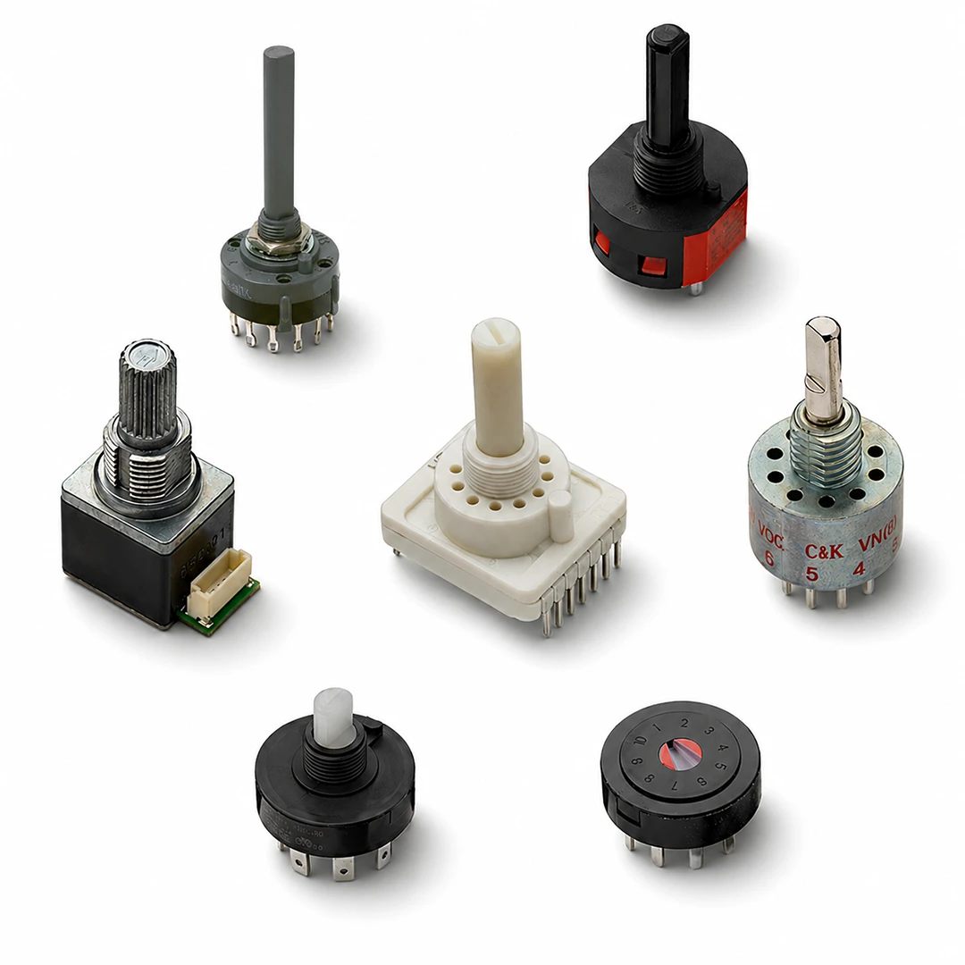 PCB Rotary Anahtarlar